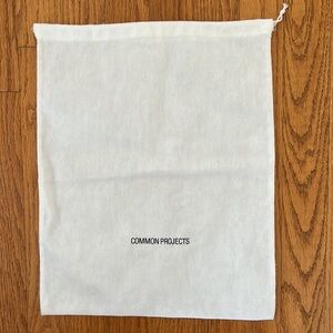 Common Projects Shoe Bag 12" W x 15" L Dust Cover Bag Storage Drawstring